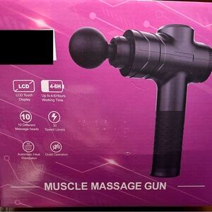 Premium Black Muscle Massage Gun